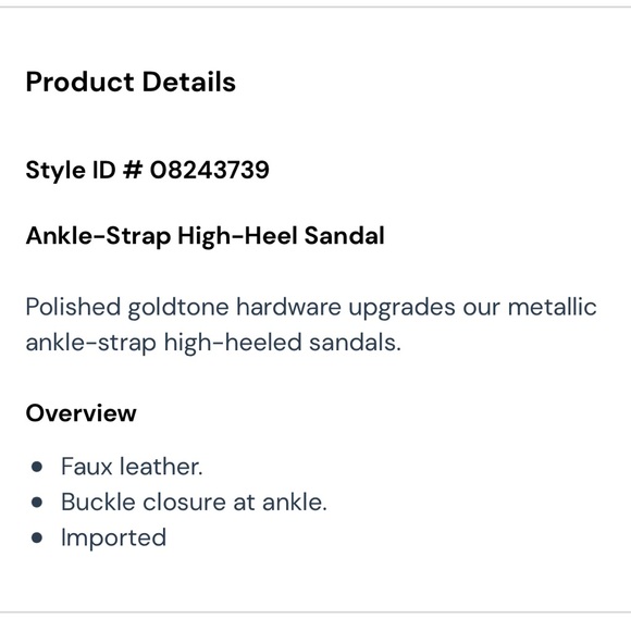 New York & Company high-heel sandal - Picture 6 of 6